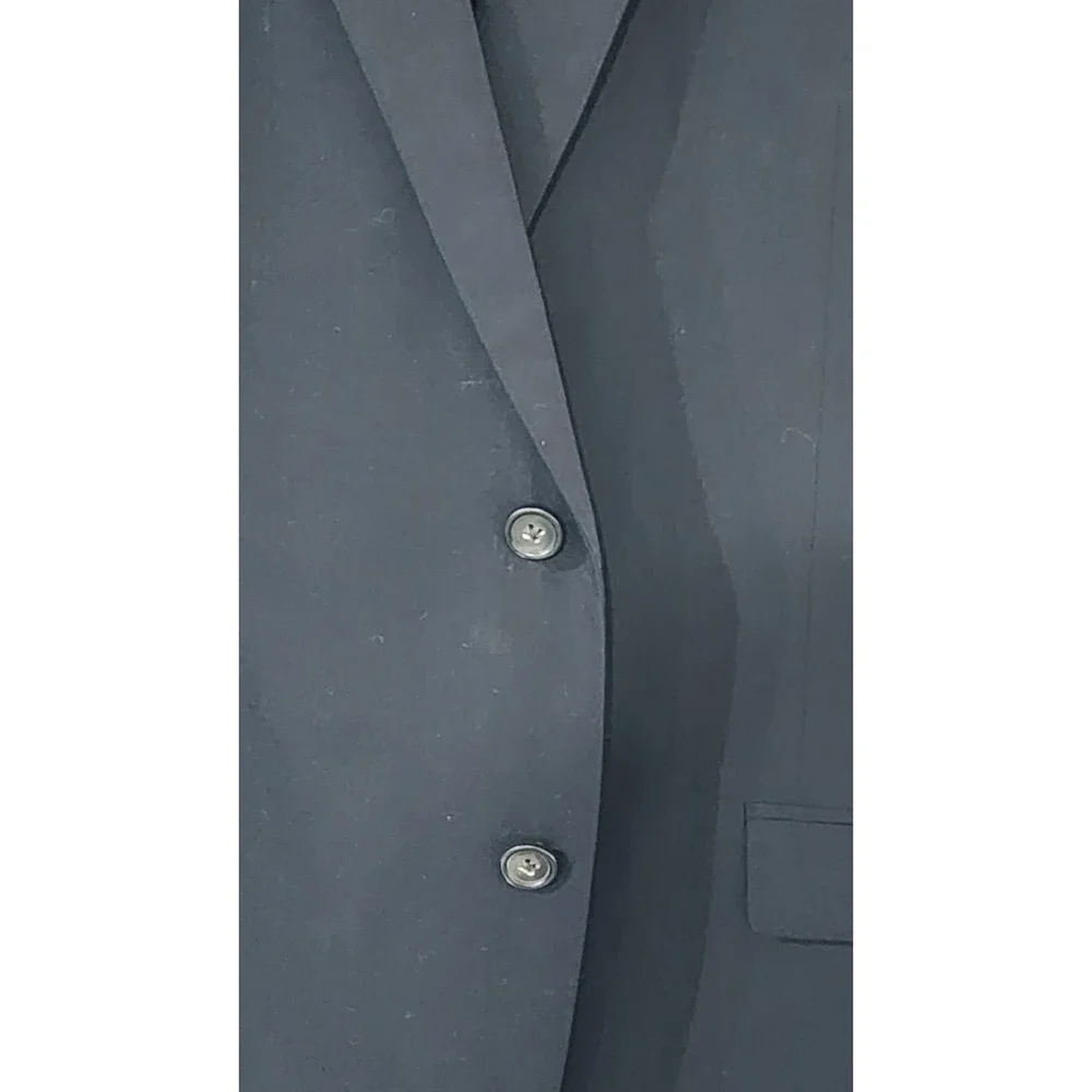 Brooks Brothers Men's Brookscool 2 Button Navy Blue Sports Coat Size 44 L